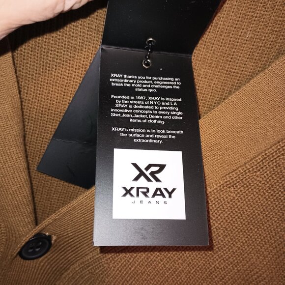 NEW X RAY Men's Cotton Cardigan Sweater 3XL - Picture 10 of 13